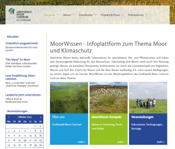 MoorWissen-Infoportal relaunched (Foto: greifswaldmoor.de)